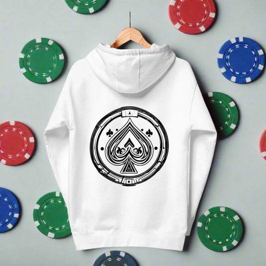 Hoodie Poker Unisex