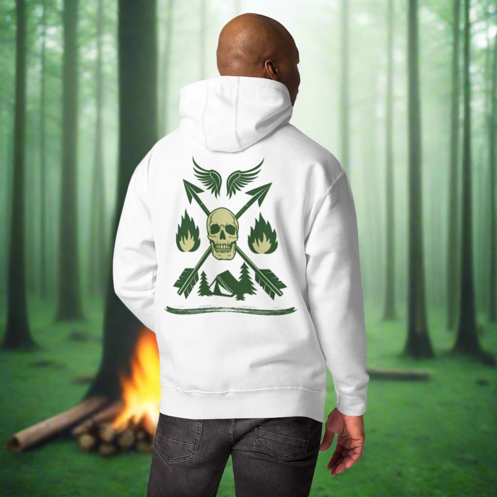 Green Camp Hoodie Unisex