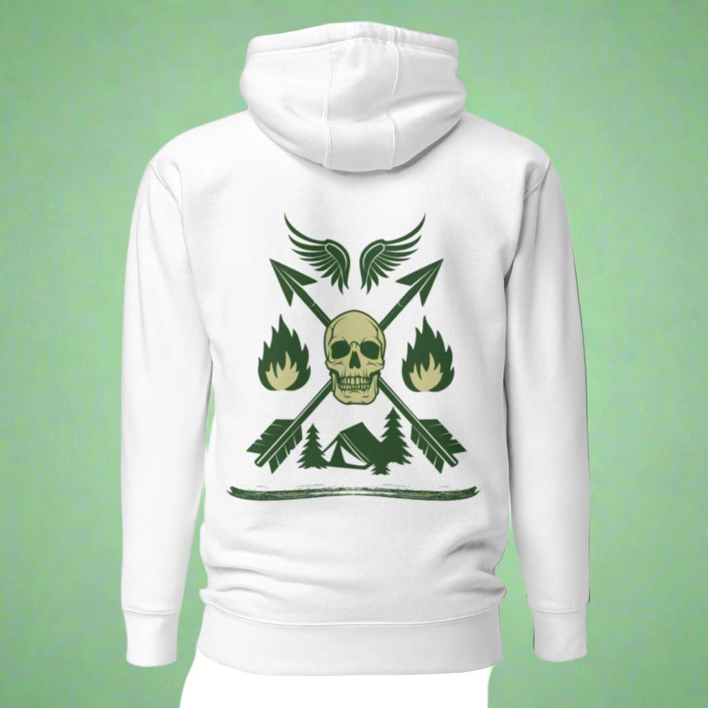 Green Camp Hoodie Unisex